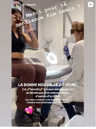 Daphne Elfferich et Kim Lewin Ambasador de Centre Laser Détatouage et Esthétique Paris